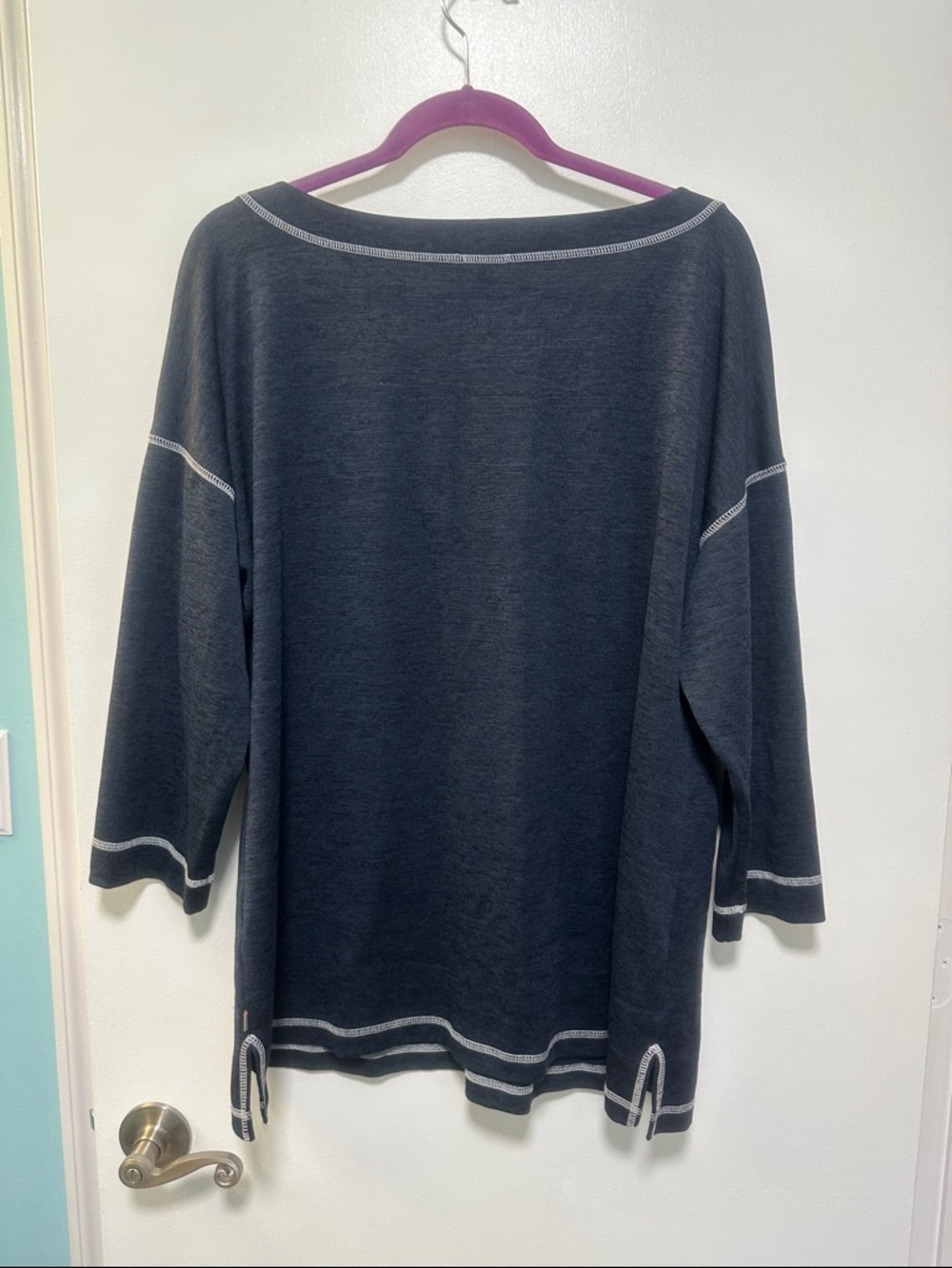 Talbots 3/4 sleeve top size XL - Picture 2 of 4
